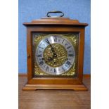 A Woodford mahogany mantel clock