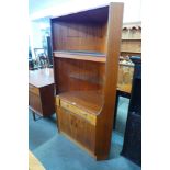 A G-Plan Fresco teak corner cabinet