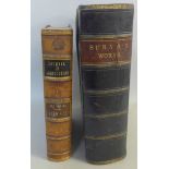 Two books; Journal of Agriculture 1849-51 and Burns's Works