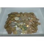 A collection of coins