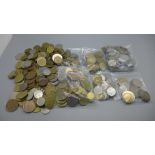 A collection of coins, 2kg