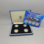 UK Silver Proof Pattern Collection, 925 silver proof, The Royal Mint