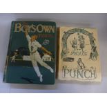 A 1940 Pick of Punch book and a Boy's Own Annual, 1914