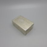 A silver box, London 1903, Mappin Brothers, 78g, 66mm x 42mm x 25mm
