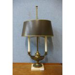 A George III style table lamp