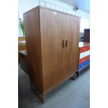 A G-Plan Quadrille teak tallboy