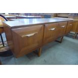 A teak sideboard