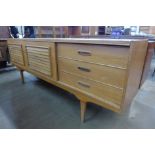 A teak sideboard