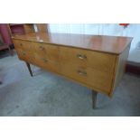 A small teak sideboard