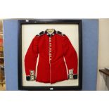 A mounted British Army Coldstream Guards tunic