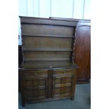 An oak dresser