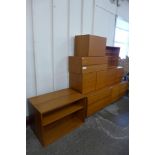 A Tapley teak wall unit