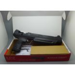 An Umarex Strike Point target shooting air pistol, cal. 5.5mm (.22), pneumatic system, with box,