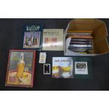 Thirteen books on whisky and a whisky trail board game**PLEASE NOTE THIS LOT IS NOT ELIGIBLE FOR