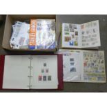 Stamps; large box of stamps and covers, loose and in albums**PLEASE NOTE THIS LOT IS NOT ELIGIBLE