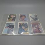 Six Rolling Stones A&BC chewing gum cards