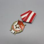 A Soviet Red Banner of Combat military award medal, 2nd Award