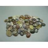 A collection of gemstone samples