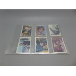 Six Rolling Stones A&BC chewing gum cards