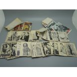 A collection of A. & B.C. The Man From U.N.C.L.E. and other collectors cards