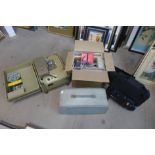 Four vintage projectors