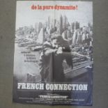 A 1970 film poster, French Connection