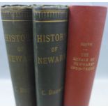 The History of Newark by Cornelius Brown, The Annals of Newark on Trent and a purchase receipt