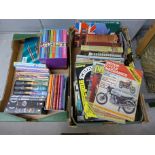 A box of mixed books and a box of DVD's, Guinness Book of Records books, etc. **PLEASE NOTE THIS LOT