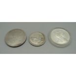 Assorted coins