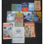 Ephemera including Glass's car check books