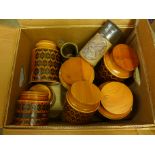 Hornsea Heirloom storage jars and two stoneware jars **PLEASE NOTE THIS LOT IS NOT ELIGIBLE FOR