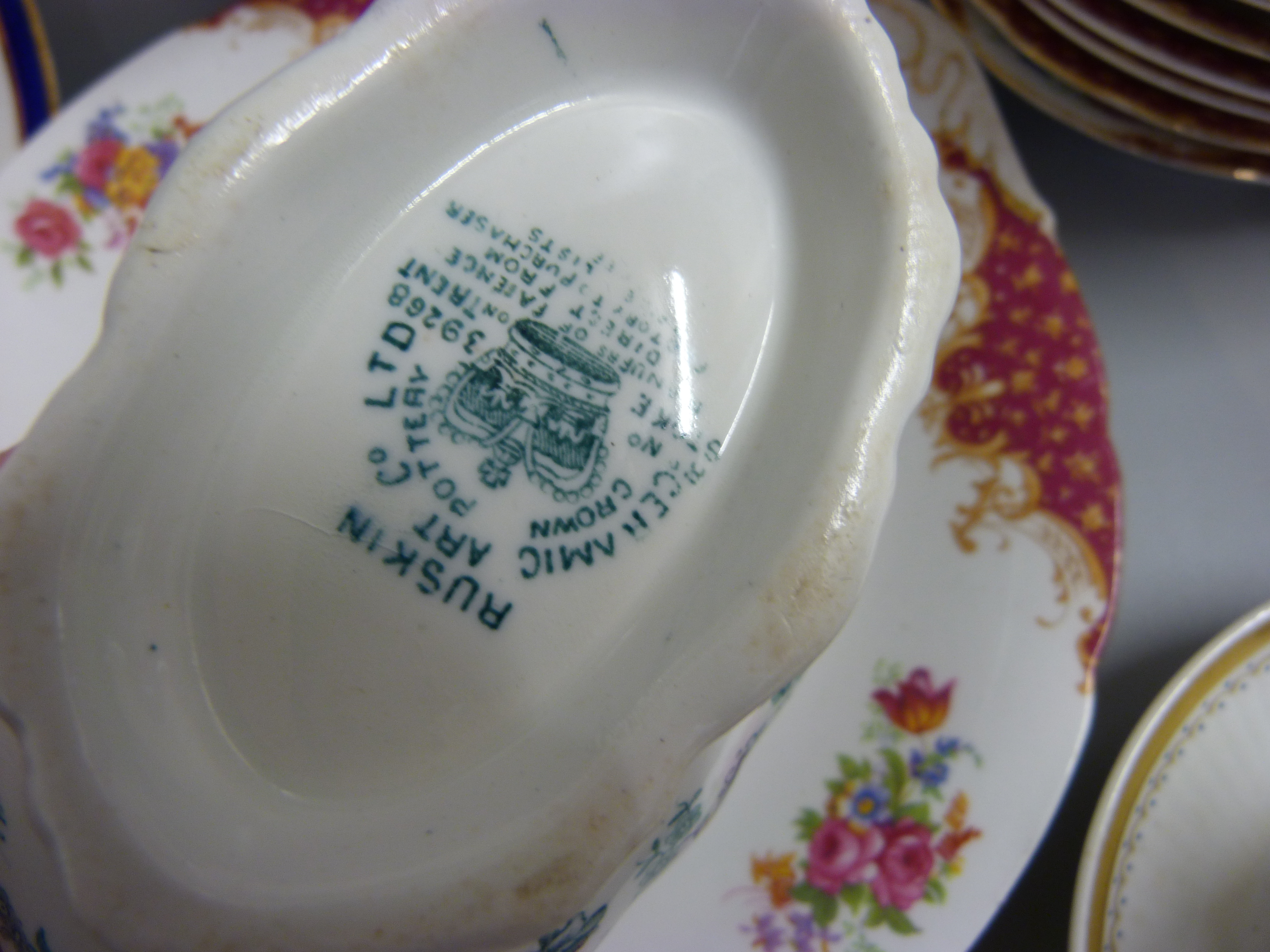 A circa 1784-1820 Royal Crown Derby part coffee set comprising five cups and six saucers, a - Image 4 of 18