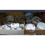 Two boxes of Royal Worcester Evesham **PLEASE NOTE THIS LOT IS NOT ELIGIBLE FOR POSTING AND