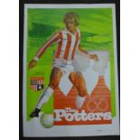 An ActivityPromotions Limited vintage football poster, Stoke City