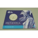 The Royal Mint silver Britannia 2015 UK £50 fine silver coin