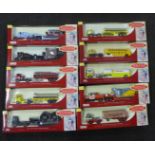 Nine Lledo Days Gone Trackside limited edition model vehicles and one Days Gone Showmans model