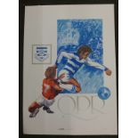 An ActivityPromotions Limited vintage football poster, QPR