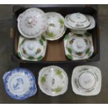 Eight tureens including Empire porcelain, Grindley, etc. **PLEASE NOTE THIS LOT IS NOT ELIGIBLE