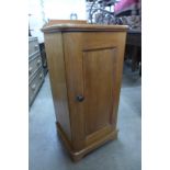 A Victorian ash pot cupboard