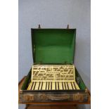 A Hohner piano accordion