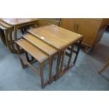 A G-Plan Quadrille teak nest of tables