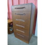 A G-Plan Fresco teak chest of drawers