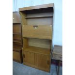 A teak room divider