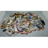 Cloisonne and other jewellery