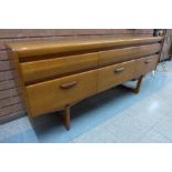 A teak sideboard