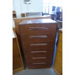 A G-Plan Fresco teak chest of drawers