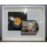 David Bowie, a Royal Mail stamps limited edition set, Hunky Dory, framed