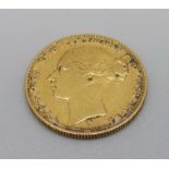 A Victorian 1878 full sovereign, Melbourne mint