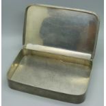 A sandwich tin, marked Hyde & Sons, Jewellers, Sleaford, 942M