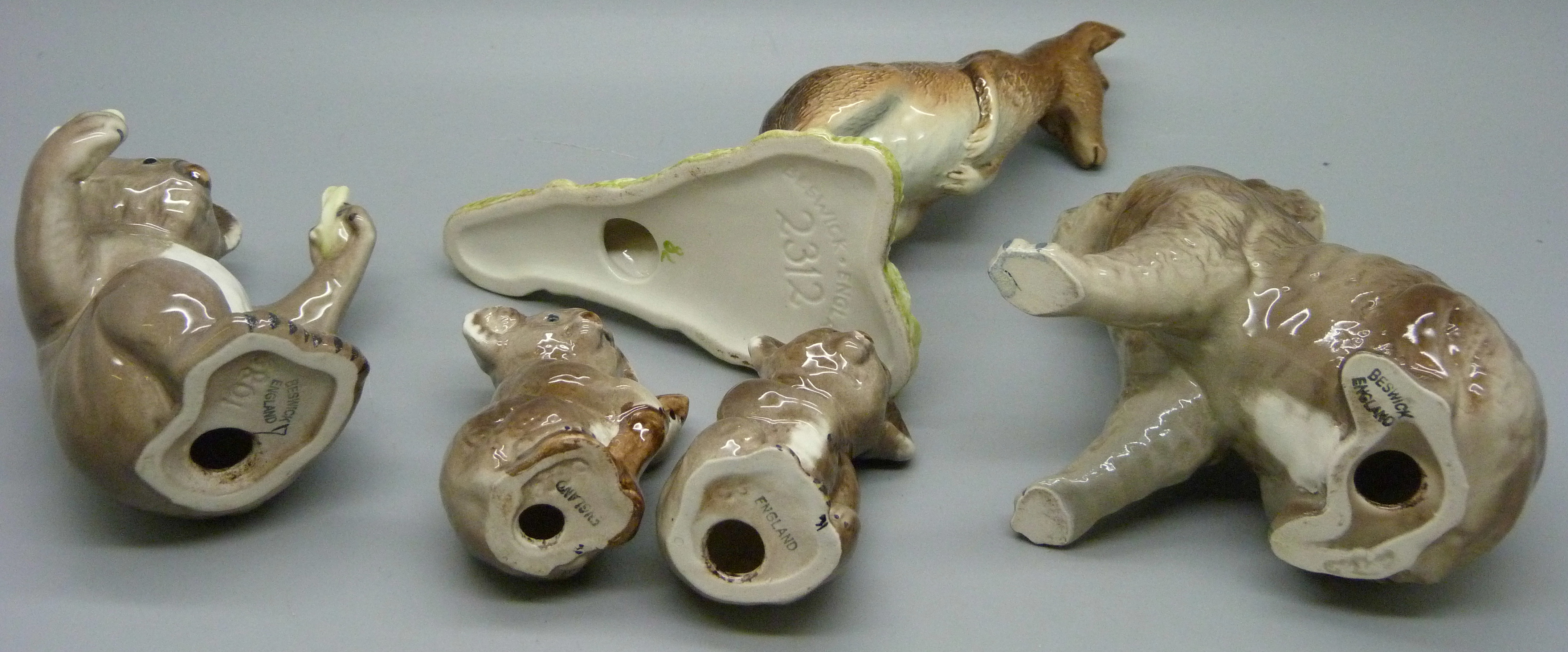 Four Beswick koalas and a Beswick kangaroo - Image 3 of 3